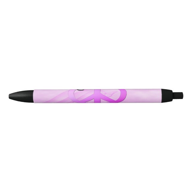 Pink Peace Kugelschreiber (Vorderseite)