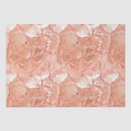 Pink Peach Rose Gold Glam Seidenpapier