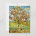 Pink Peach Tree in Blossom von Vincent van Gogh<br><div class="desc">Pink Peach Tree in Blossom (Reminiszenz von Mauve) von Vincent van Gogh ist eine Vintage Kunst Post-Impressionismus Landschaft Natur Malerei. Eine Landzunge mit Pfirsichbaum in einem Obstgarten mit blühenden Blume im Frühling. Auch "Souvenir de Mauve" (Erinnerung an Mauve) wurde dem Maler Anton Mauve gewidmet. Es gibt zwei verborgene Bilder, ein...</div>