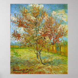 Pink Peach Tree in Blossom von Vincent van Gogh Poster