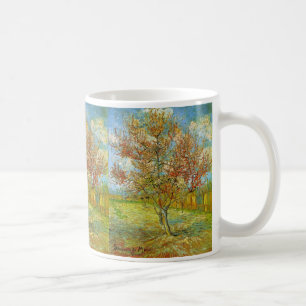 Pink Peach Tree in Blossom von Vincent van Gogh Tasse