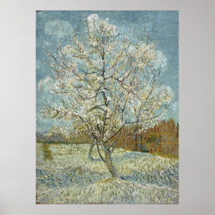 Pink Peach Tree von Vincent Van Gogh Poster