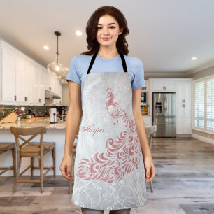 Pink Peacock Schürze personalisieren