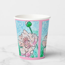 Pink Peak Green Paper Cup Pappbecher