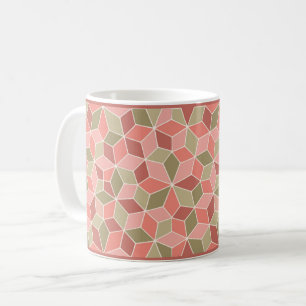 Pink Penrose Tiles Tasse