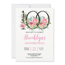 Pink Peonies 100. Geburtstag