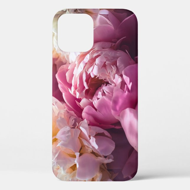 Pink Peonies: Luxuriöse florale Kunst. Case-Mate iPhone Hülle (Rückseite)