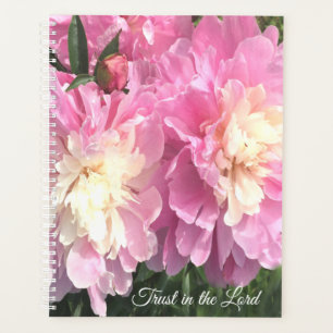 Pink Peonies Planer
