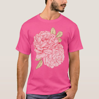 Pink Peonies T-Shirt