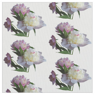 Pink Peony Blume Foto Custom Fabric Stoff