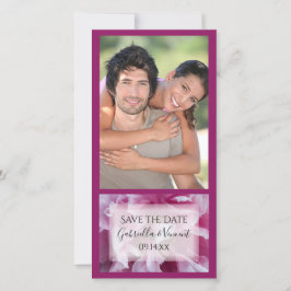 Pink Peony Blume Wedding Save the Date