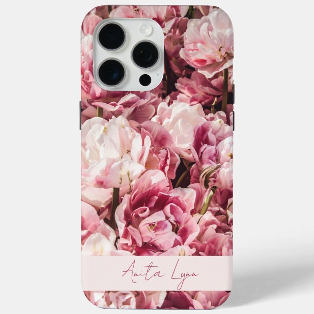 Pink Peony Case-Mate iPhone Case (Rückseite)