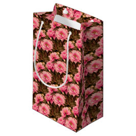 Pink  Peony Flower Kleine Geschenktüte