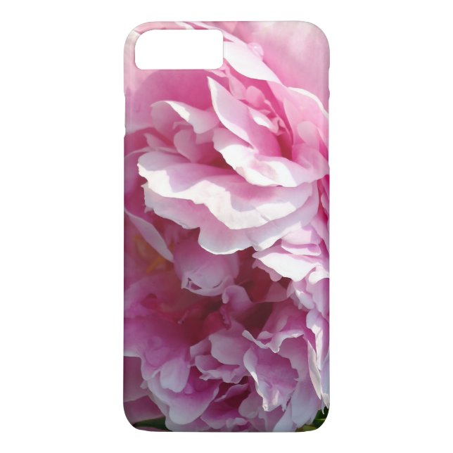 Pink Peony Foto Hütte Bauernhof Blumengarten Case-Mate iPhone Hülle (Rückseite)