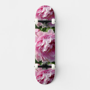 Pink Peony Foto Hütte Bauernhof Blumengarten Skateboard