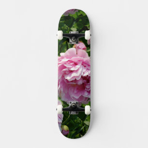 Pink Peony Foto Hütte Bauernhof Blumengarten Skateboard