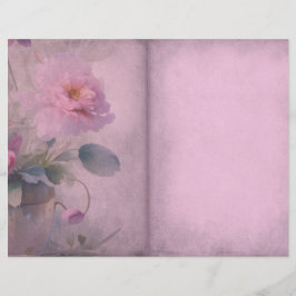 Pink Peony Journal Page