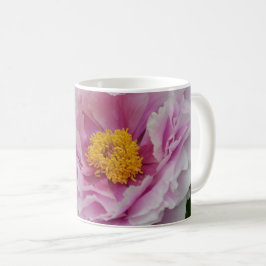 Pink Peony Kaffeetasse
