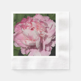 Pink Peony Serviette