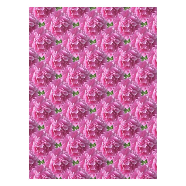 Pink Peony Tischdecke (Vorderseite)