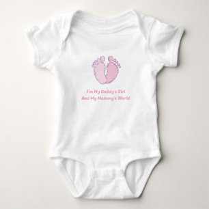 Pink & Perfect: Individueller Bodysuit für Baby Gi Strampler