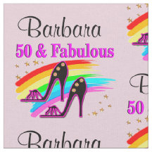 PINK PERSONALISIERT 50 UND FABRIK