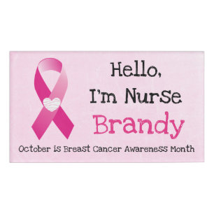 Pink Personalisiert Hello, Im Nurse Name Tag Namenschild