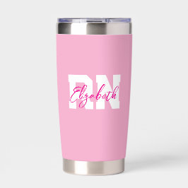 Pink Personalisiert RN Tumbler Thermobecher