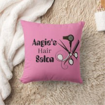 Pink Personalisiert Salonist Throw Kissen