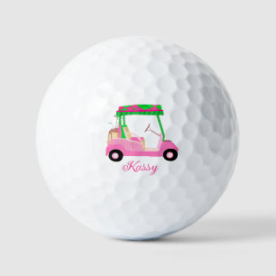 Pink Personalisierte Custom Golf Cups Name Golfball
