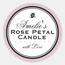PINK | PERSONALISIERTER SOAP & CANDLE STICKER