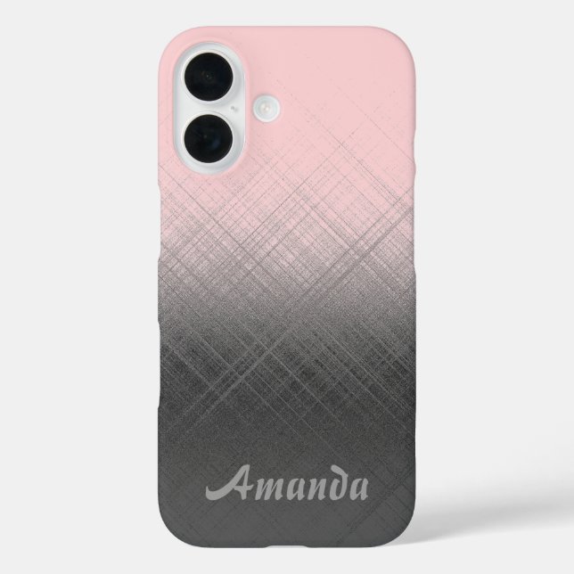 PINK - Persönlich Case-Mate iPhone Hülle (Rückseite)