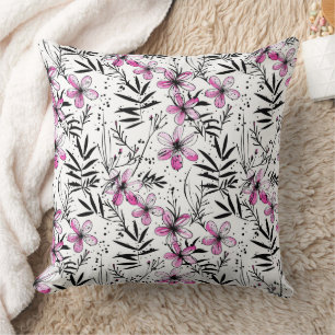 Pink Petal Breeze Kissen