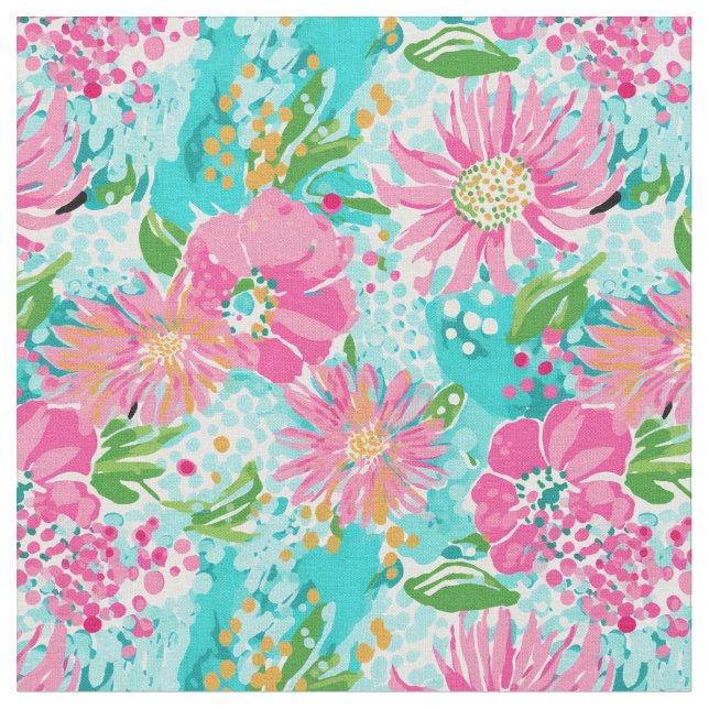 Pink Petal Play Stoff (Nahaufnahme)