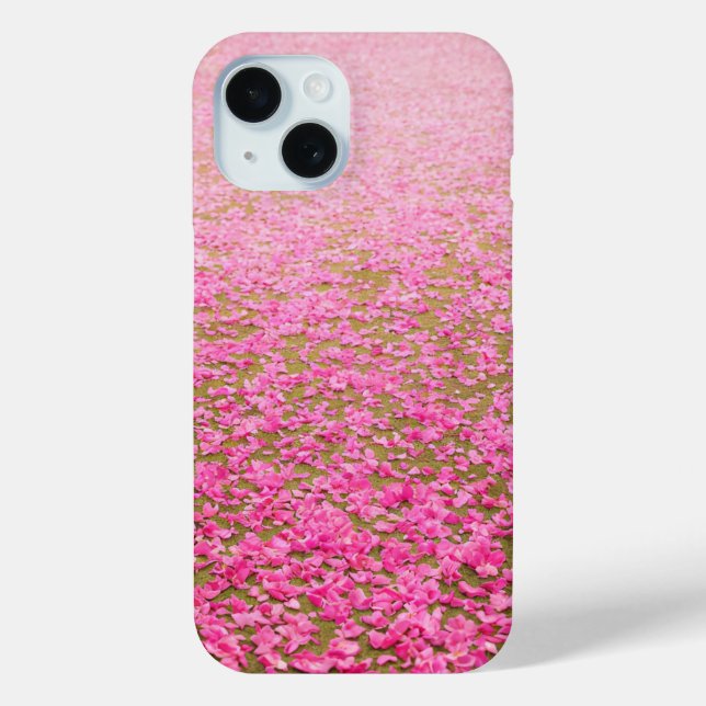 Pink-Petal-Teppich Case-Mate iPhone Hülle (Rückseite)