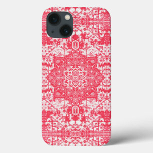 Pink Petals über Kilim Dreams Case-Mate iPhone Hülle