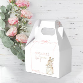 Pink Peter der Rabbit Beatrix Girl Babydusche Geschenkschachtel