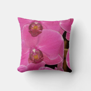 Pink Phalaenopsis Orchid Fuschia Pink Vibrannt Kissen