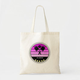 Pink Pickleball Paddle Tote Bag Tragetasche
