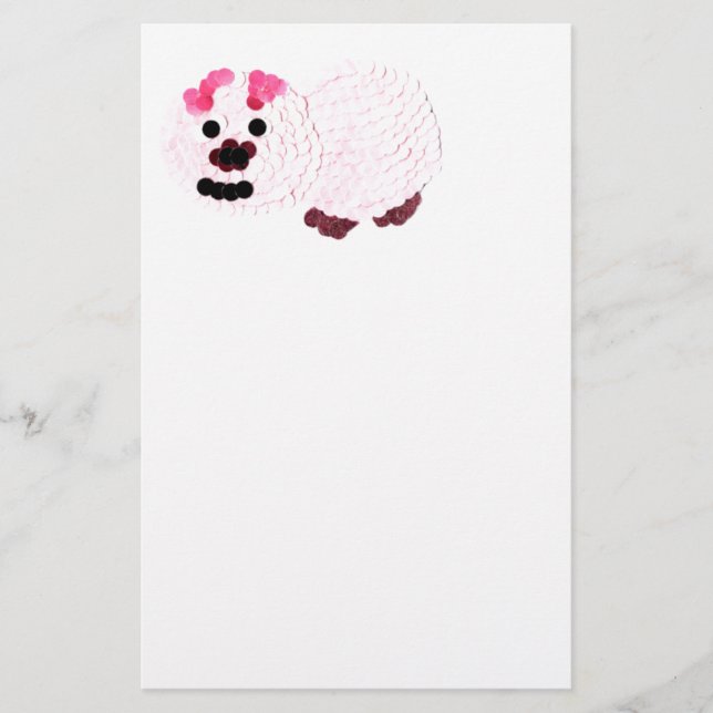 Pink Pig Briefpapier (Vorderseite)