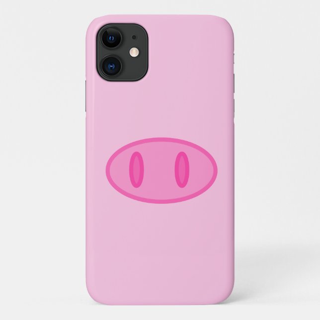Pink Pig Case-Mate iPhone Hülle (Rückseite)