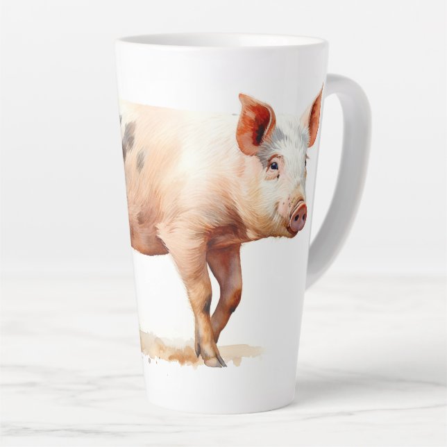 Pink Pig Milchtasse (Rechte Ecke)
