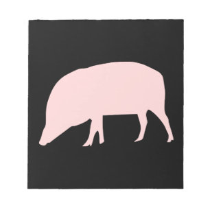 Pink Pig Notepad Notizblock