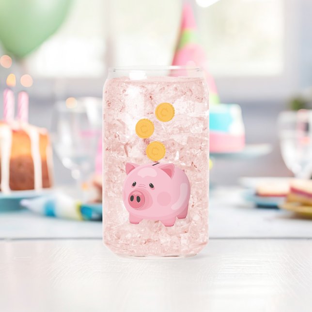 Pink Piggy Bank Dosenglas (Insitu (Geburtstag))