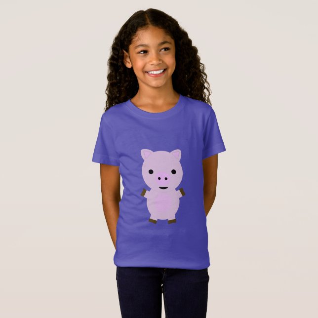 Pink Piggy T-Shirt (Vorne ganz)