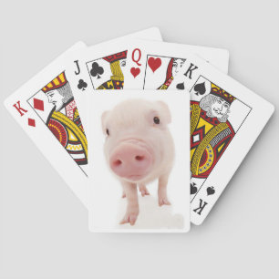 Pink Piglet Pig Playing Cards Spielkarten