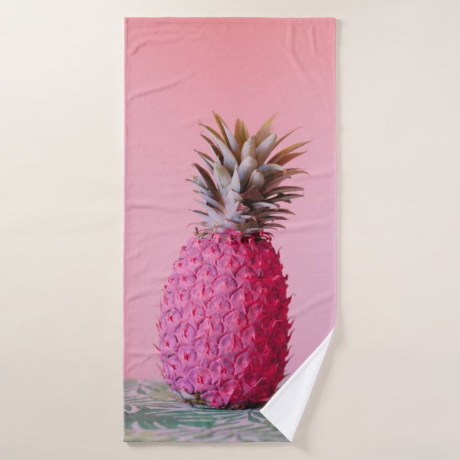 PINK PINEAPPLE BADEHANDTUCH (Badehandtuch)