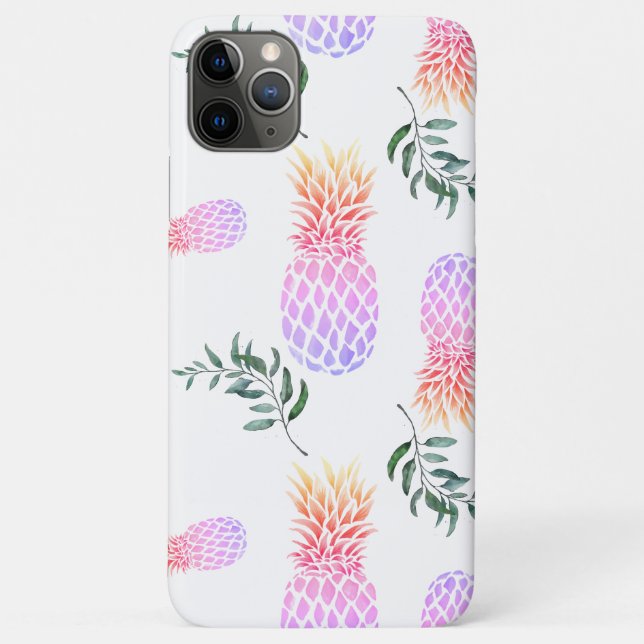 PINK PINEAPPLE TRENDY PATTERN Case-Mate iPhone HÜLLE (Rückseite)