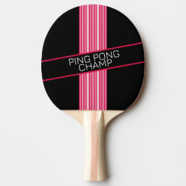 Pink Ping Pong Champ Paddel Tischtennis Schläger