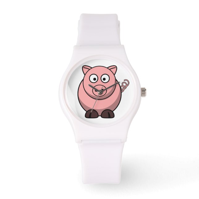 Pink Ping Watch Armbanduhr (Vorderseite)
